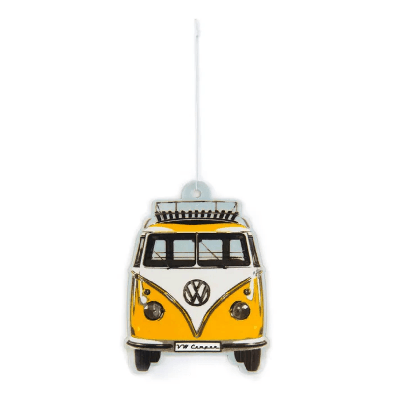 VW Splitscreen Air Freshener Yellow
