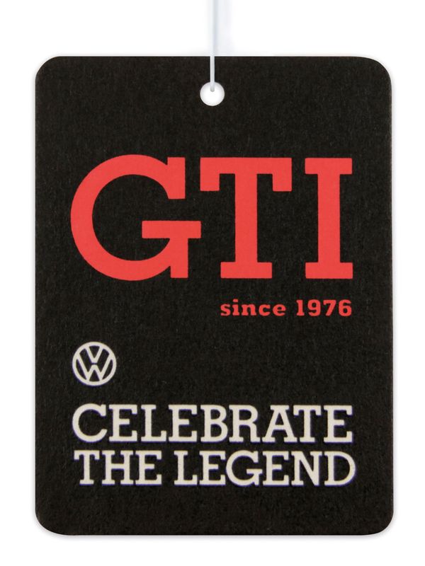VW GTI Air Freshener Svart