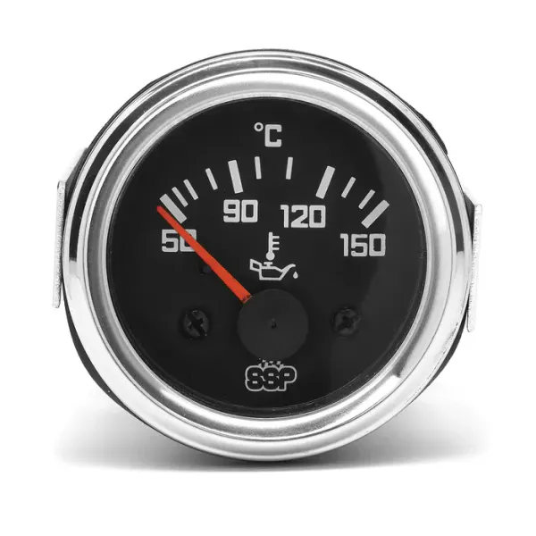 Hovedbilde SSP oljetemperaturmåler – krom, 52 mm ...