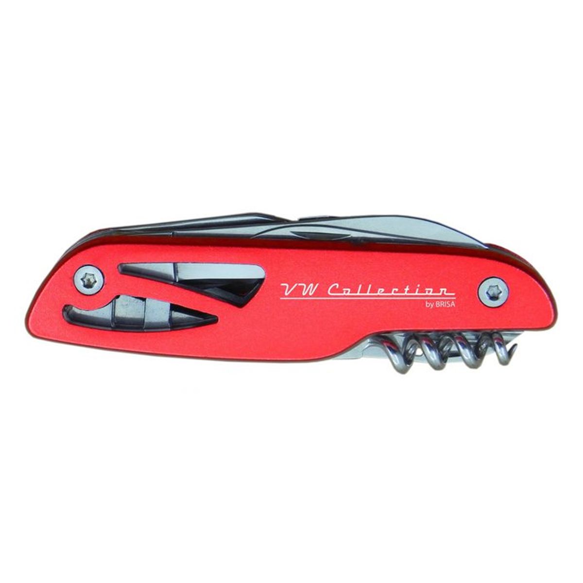 Volkswagen VW T1 Bus Pocket Knife in Gift Tin - Red