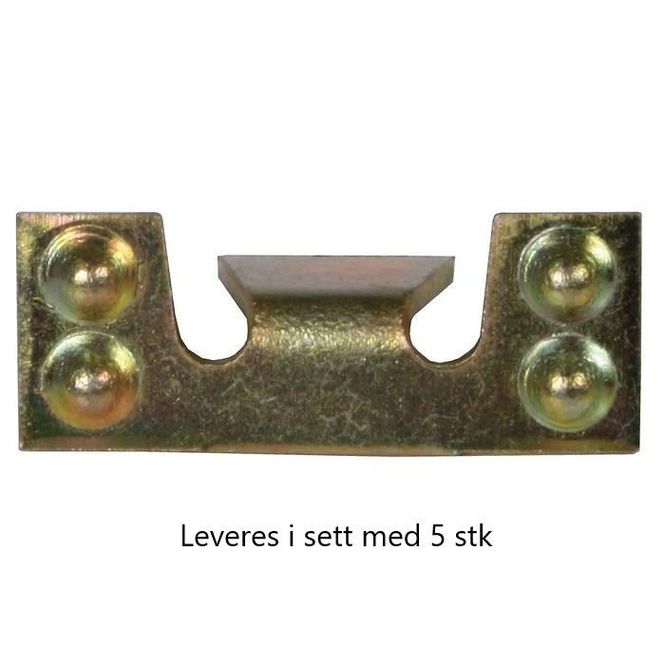 Hovedbilde Klips 9mm stigtrinnlist 5stk 08/72-07/79